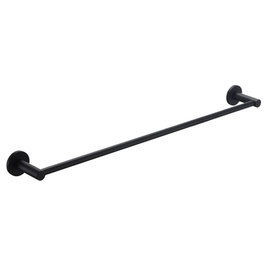 Bella Vista Mica Single Towel Rail 800mm Black