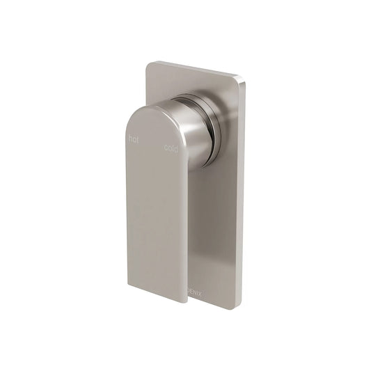 Phoenix Teel Switchmix Shower Wall Mixer Fit Off Kit Brushed Nickel