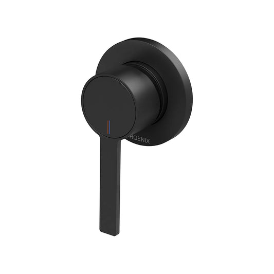 Phoenix Lexi Mkii Switchmix Shower Wall Mixer Fit Off Kit Matte Black