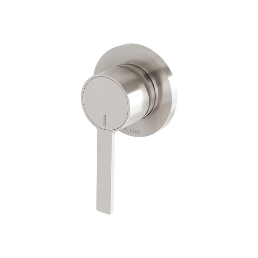 Cphoenix Lexi Mkii Switchmix Shower Wall Mixer Fit Off Kit Brushed Nickel