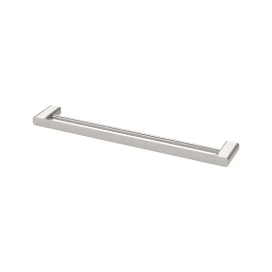 Phoenix Nuage Double Towel Rail 600Mm Brushed Nickel