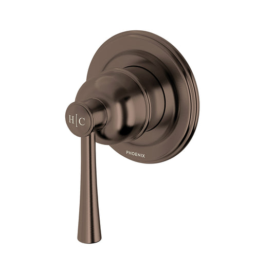 Phoenix Cromford SwitchMix Shower / Wall Mixer (Complete Kit) Brushed Bronze