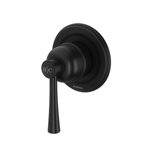 Phoenix Cromford Switchmix Shower Wall Mixer Fit Off Kit Matte Black