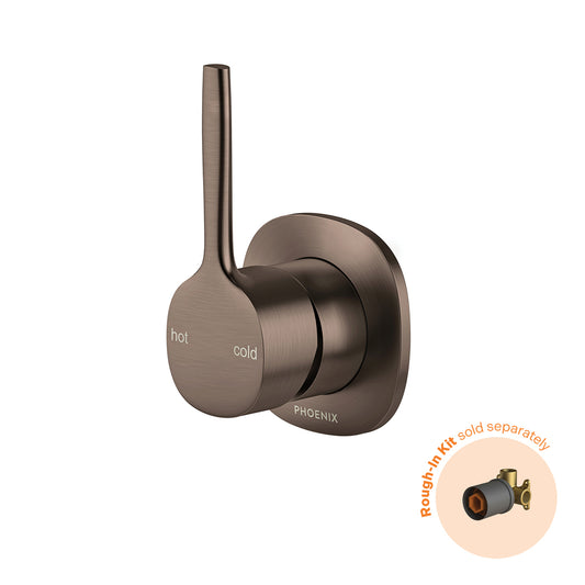 Phoenix Cromford SwitchMix Shower / Wall Mixer (Fit Off Kit Only) Brushed Bronze