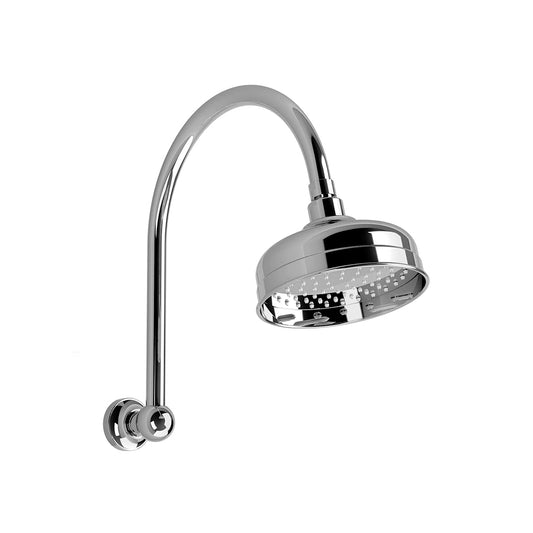 Phoenix Cromford High Rise Shower Arm And Rose Chrome