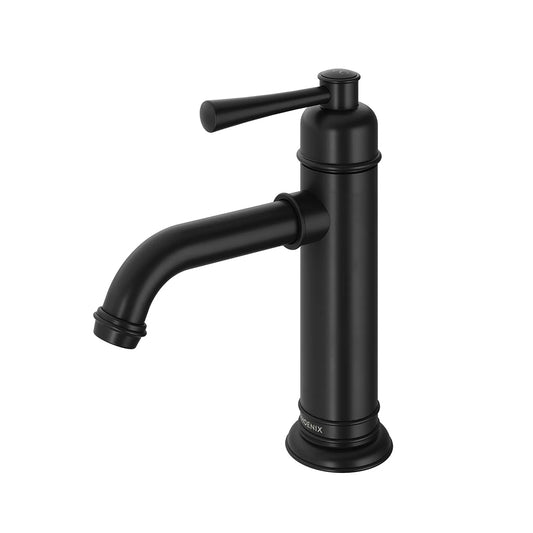 Phoenix Cromford Basin Mixer Matte Black