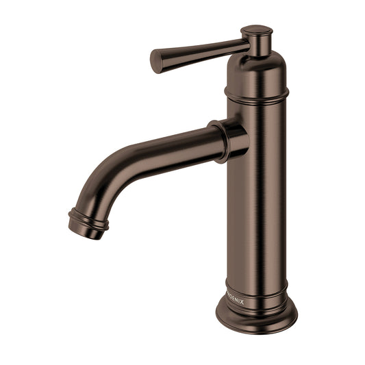 Phoenix Cromford Basin Mixer Brushed Bronze