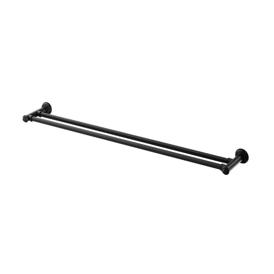 Phoenix Cromford Double Towel Rail 800Mm Matte Black