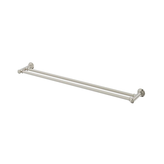 Phoenix Cromford Double Towel Rail 800Mm Brushed Nickel