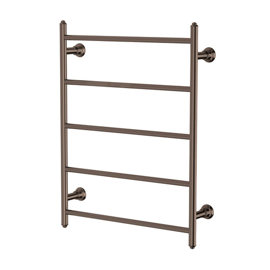 Phoenix Cromford Heated Towel Ladder 550mm x 750mm Brushed Bronze