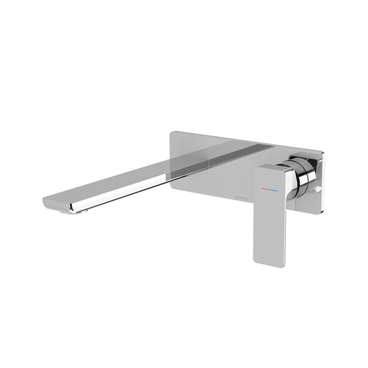 Phoenix Gloss Mkii Switchmix Wall Basin Bath Mixer Set 200Mm Chrome