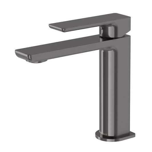Phoenix Gloss Mkii Basin Mixer Brushed Carbon