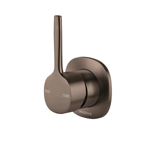 Phoenix Vask SwitchMix Shower / Wall Mixer Pin Up (Complete Kit) Brushed Bronze