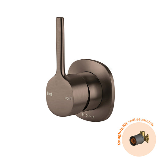 Phoenix Vask SwitchMix Shower / Wall Mixer Pin Up (Fit Off Kit Only) Brushed Bronze