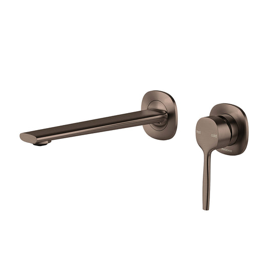 Phoenix Vask SwitchMix Wall Basin / Bath Mixer Set (Complete Kit) Brushed Bronze