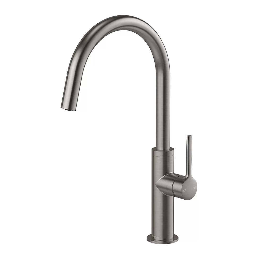 Phoenix Vask Sink Mixer 190mm Brushed Carbon – Cook & Bathe