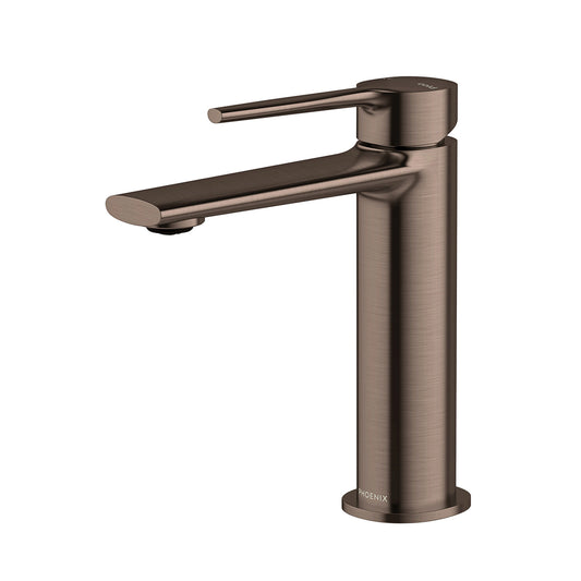Phoenix Vask Basin Mixer Brushed Bronze
