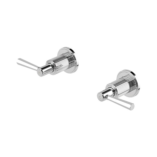 Phoenix Wiltern Wall Top Assembly Extended Spindles 15mm, Chrome