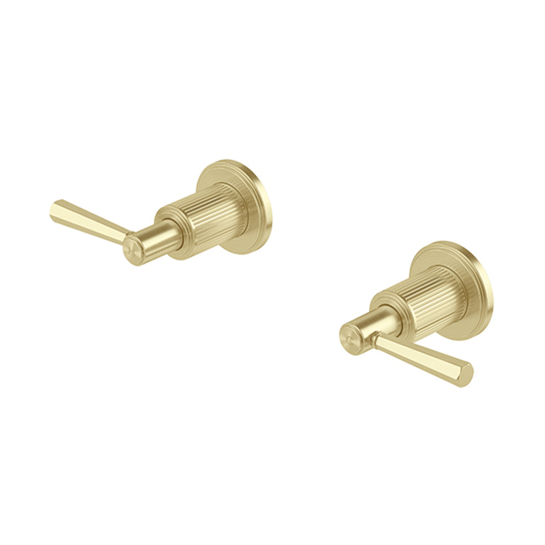 Phoenix Wiltern Wall Top Assembly Extended Spindles 15mm, Brushed Gold ...