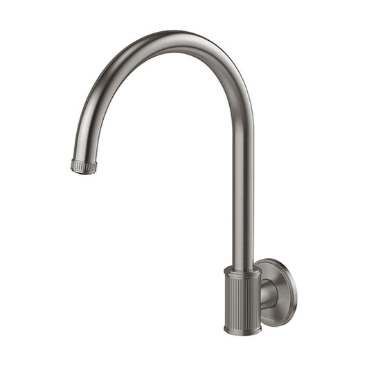 Phoenix Wiltern Wall Sink Outlet, Brushed Carbon