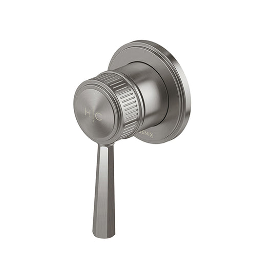 Phoenix Wiltern SwitchMix Shower / Wall Mixer Fit-Off Kit, Brushed Carbon