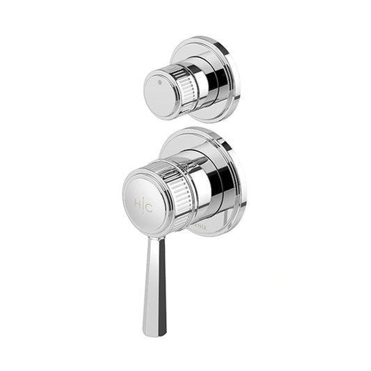 Phoenix Wiltern SwitchMix Shower / Bath Diverter Mixer Fit-Off Kit, Chrome