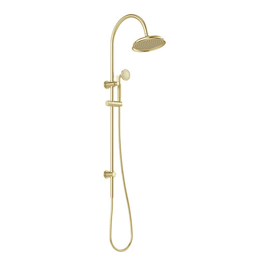Phoenix Wiltern Twin Shower, Brushed Gold