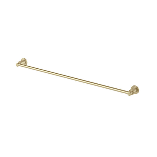 Phoenix Wiltern Single Towel Rail 800mm, Brushed Gold