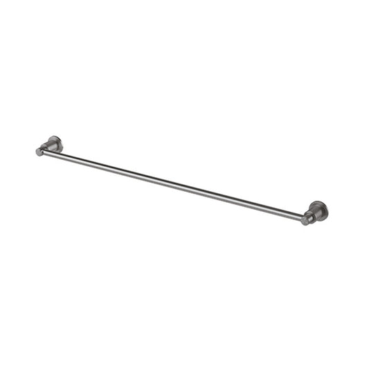 Phoenix Wiltern Single Towel Rail 800mm, Brushed Carbon