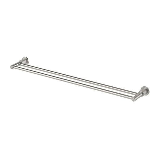 Phoenix Wiltern Double Towel Rail 800mm, Brushed Nickel