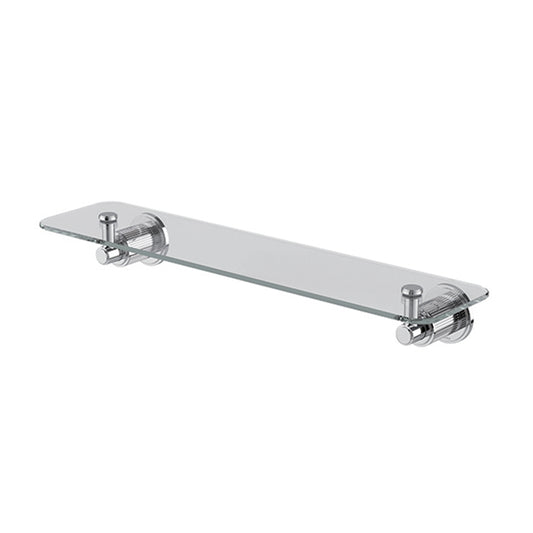 Phoenix Wiltern Glass Shelf 450mm, Chrome