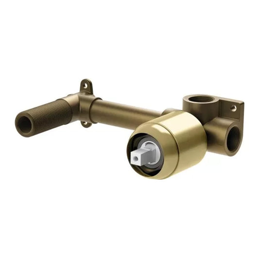 Phoenix Builders Wall Mixer Set Breech Only, Brushed Gold