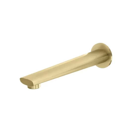 Phoenix Arlo Wall Bath Outlet 200Mm Brushed Gold