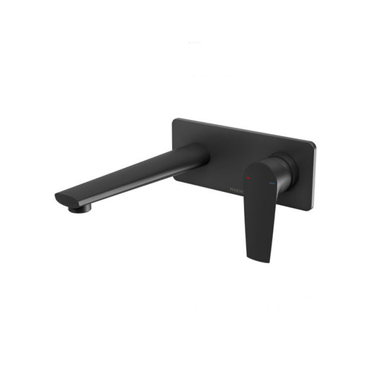 Copy Of Phoenix Arlo Wall Basin Bath Mixer Set 200Mm Trim Kit Only Brushed Nickel