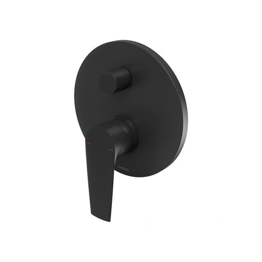 Phoenix Arlo Shower Bath Diverter Mixer Trim Kit Only Matte Black