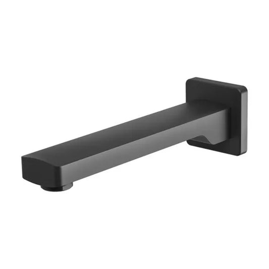 Phoenix Teva Wall Bath Outlet 200Mm Matte Black