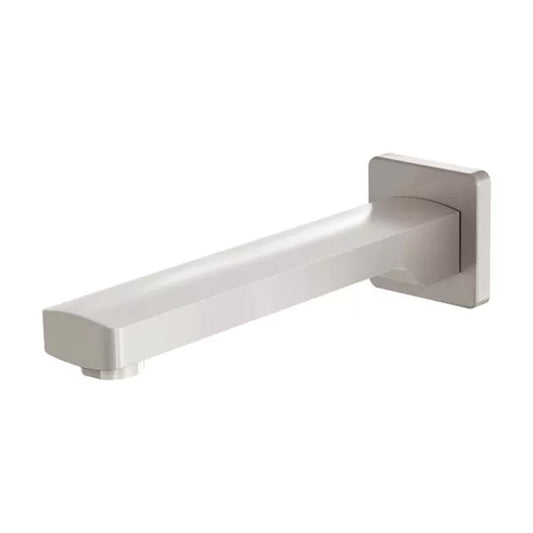 Phoenix Teva Wall Bath Outlet 200Mm Brushed Nickel