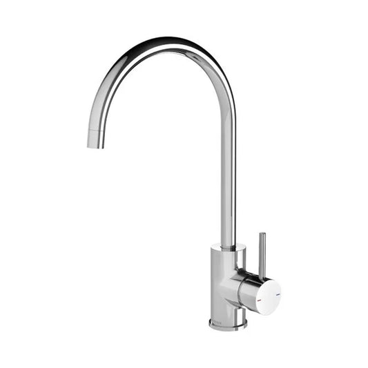 Phoenix Pina Sink Mixer 200Mm Gooseneck Chrome