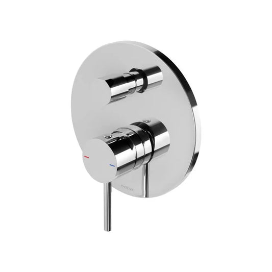 Phoenix Pina Shower Bath Diverter Mixer Trim Kit Only Chrome