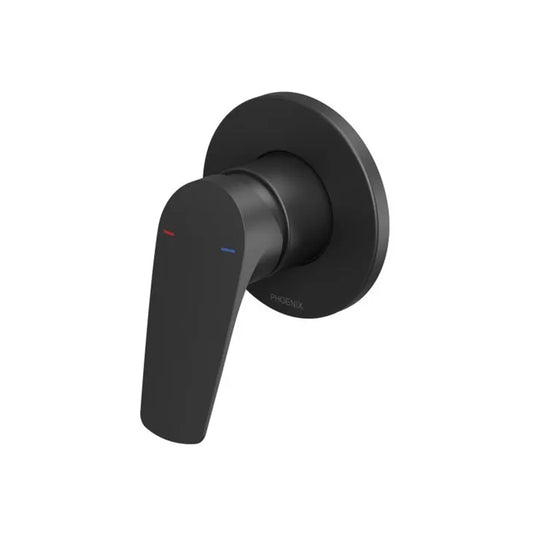 Phoenix Ivy Mkii Shower Wall Mixer Trim Kit Matte Black