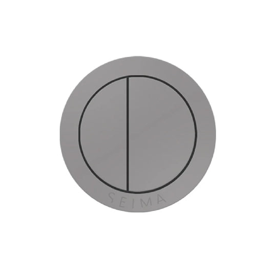 Seima Colour Flush Buttons Brushed Nickel