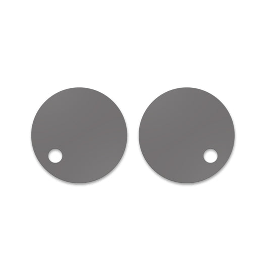 Seima Flat Seat Gunmetal Hinge Covers