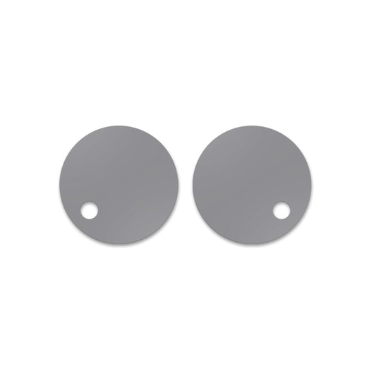Seima Deluxe Classic Seat Brushed Nickel Hinge Covers