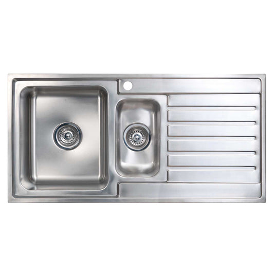 Seima Kubic 150 Stainless Steel Sink Right Drainer