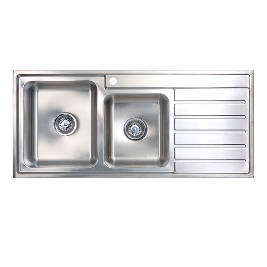 Seima Kubic 175 Stainless Steel Sink - Right Drainer