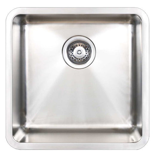 Seima Kubic 400 Sink No Overflow Stainless Steel