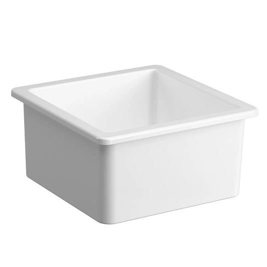 Seima Odessa 460 Dual Mount Sink White