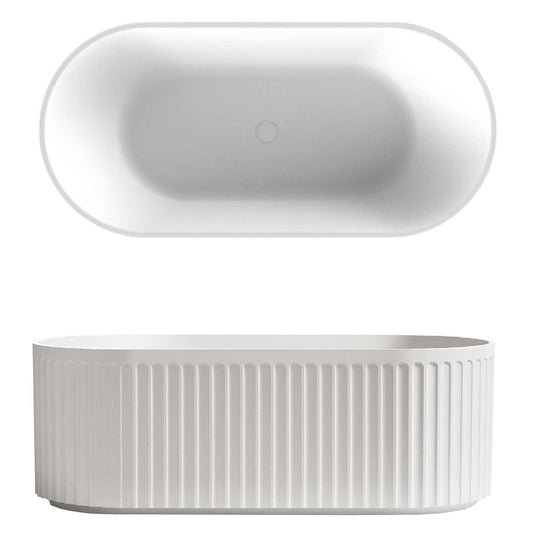 Seima Cleo 100 Freestanding 1700mm Bath - Gloss White