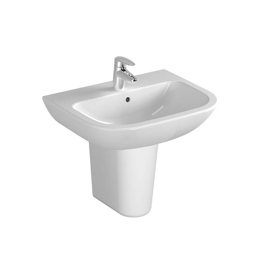 Seima Chios 550 Ceramic Wall Basin White