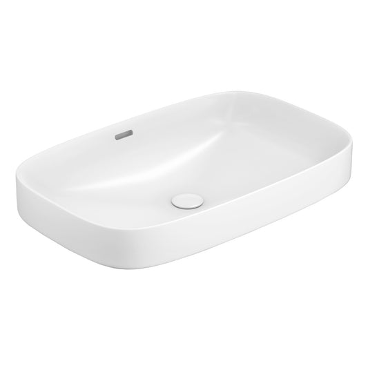 Seima Obello 600 Ceramic Basin White Silk Matte